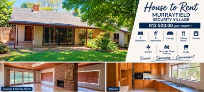 House For Rent in Murrayfield, Pretoria